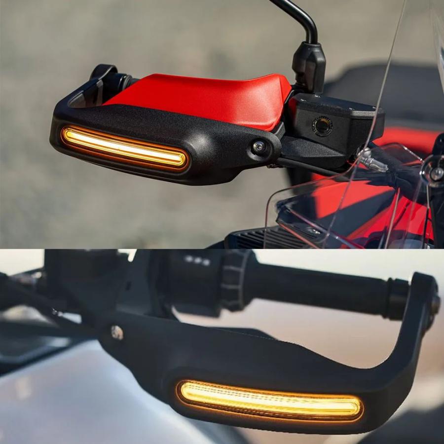 【並行輸入品】 BMW用LEDライト付きハンドガード モトクロスアクセサリー r1300gs r 1300 gs 2023 2024 2025の画像