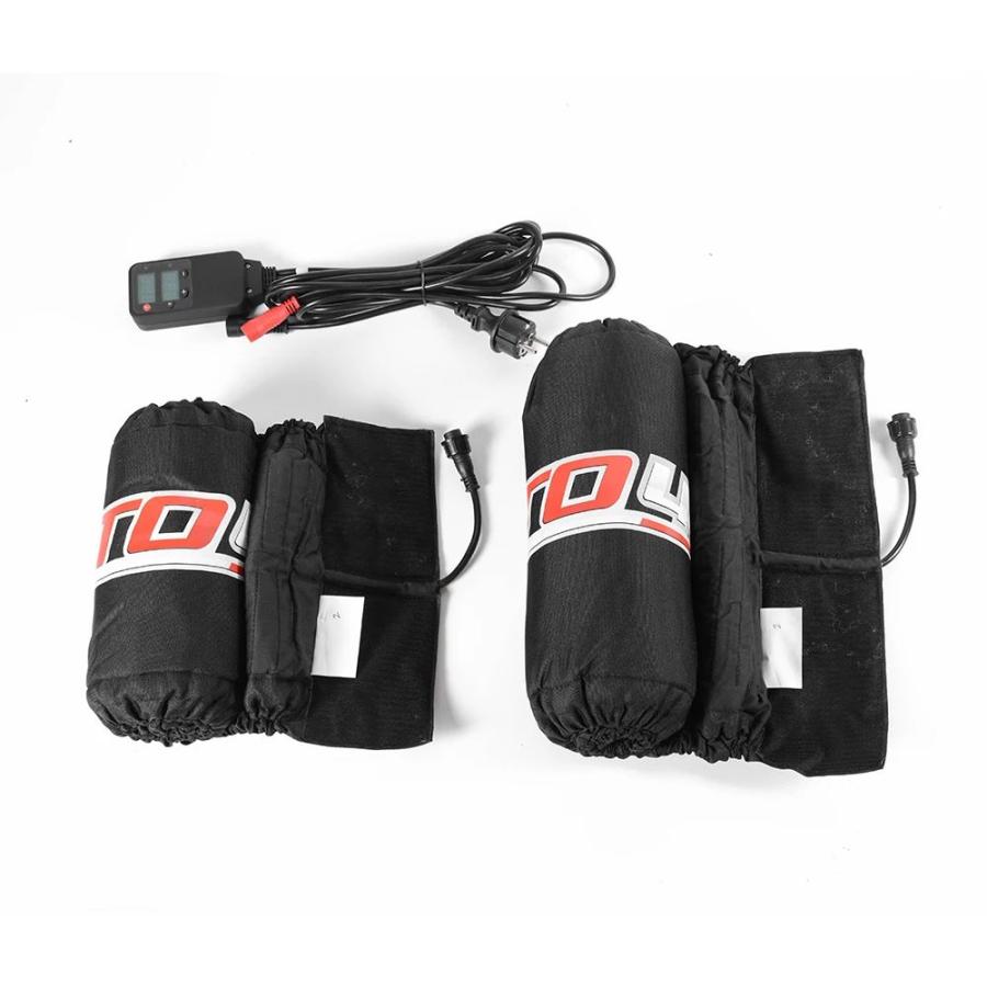 【並行輸入品】 デジタル 17 インチバイクタイヤウォーマータイヤウォーマー 120/200 120/190 フロントリア_5