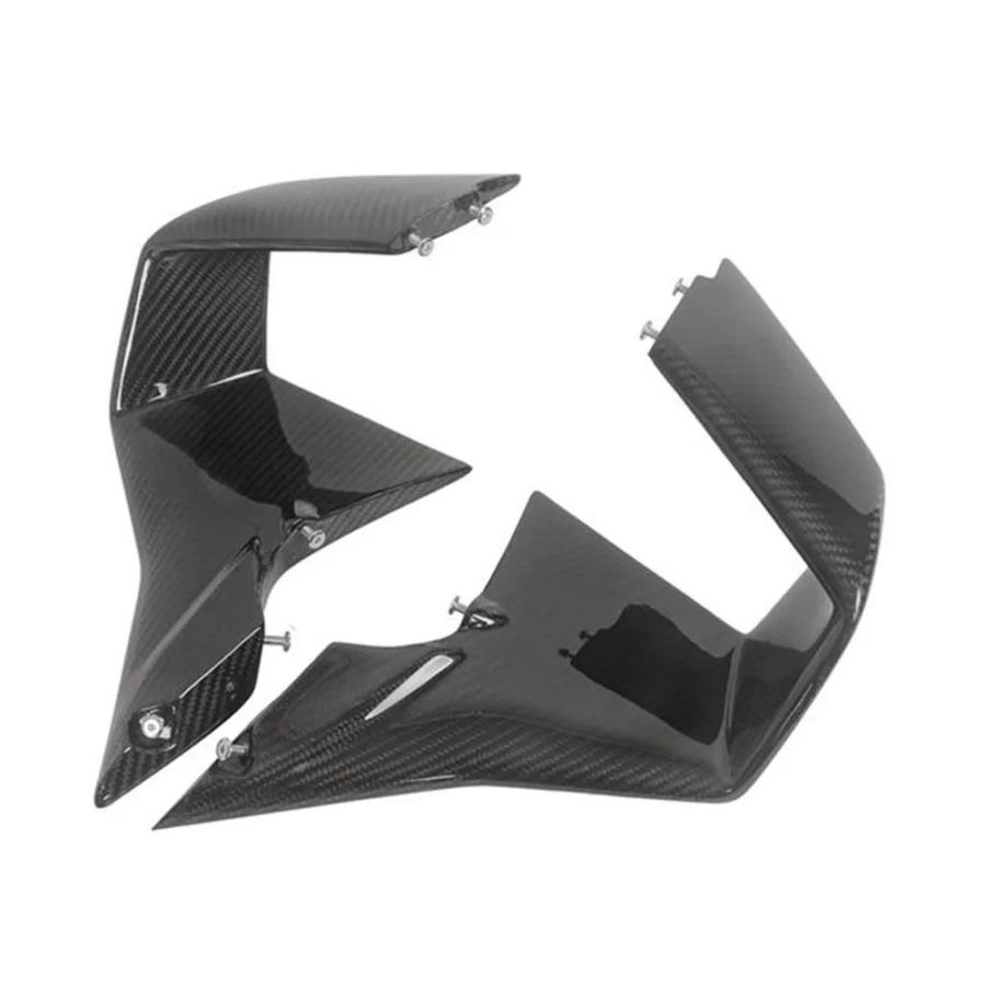 【並行輸入品】 MOTO4U-Carbonファイバーエアデフレクター BMW m1000rr 2023 2024 100% カーボン用サイド固定ウィングレット_4