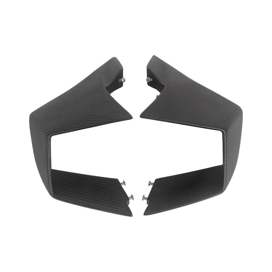 【並行輸入品】 MOTO4U-Carbonファイバーエアデフレクター BMW m1000rr 2023 2024 100% カーボン用サイド固定ウィングレット_6