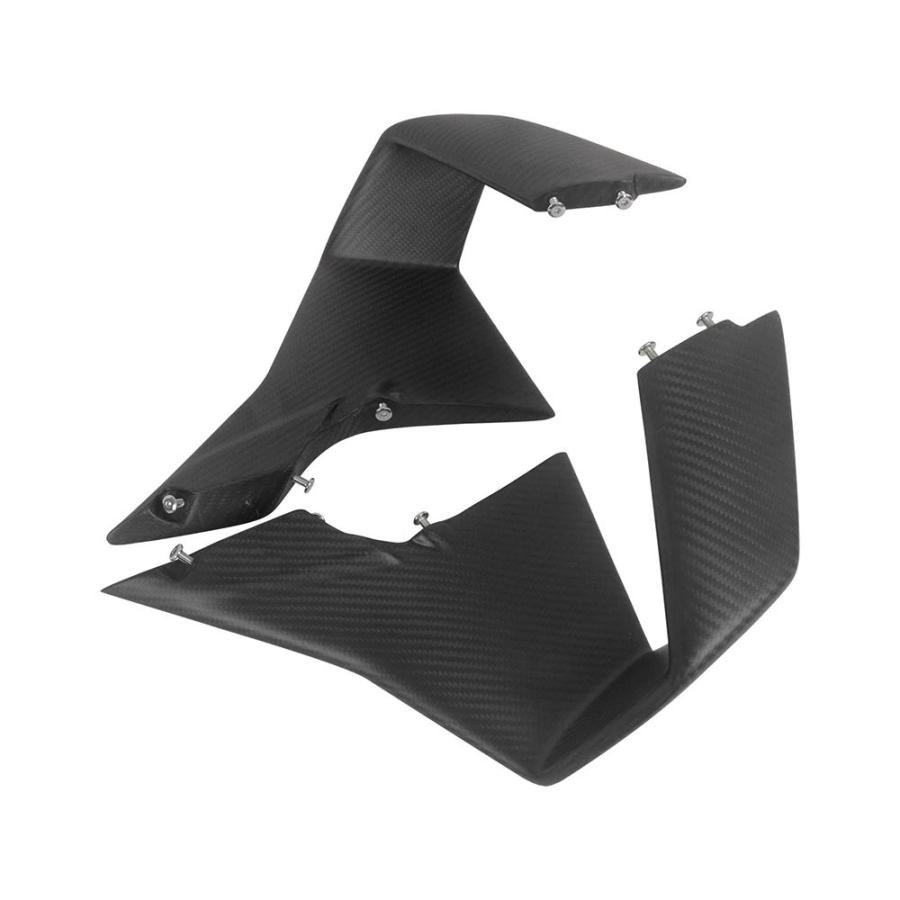 【並行輸入品】 MOTO4U-Carbonファイバーエアデフレクター BMW m1000rr 2023 2024 100% カーボン用サイド固定ウィングレット_7
