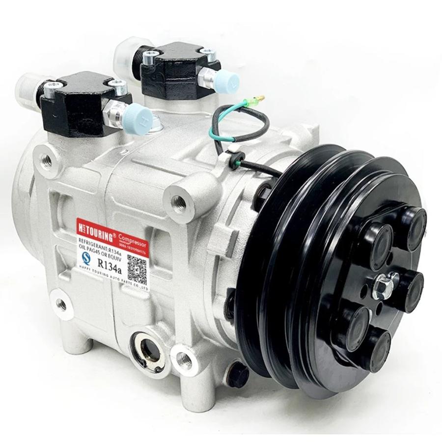 並行輸入品】 日産ミニgn101バス用エアコンコンプレッサー tm31 92600