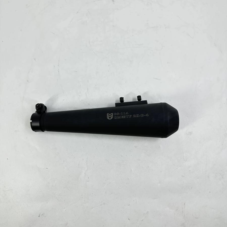並行輸入品】 バイク用エキゾーストサイレンサー - LOUD LH BLACK For