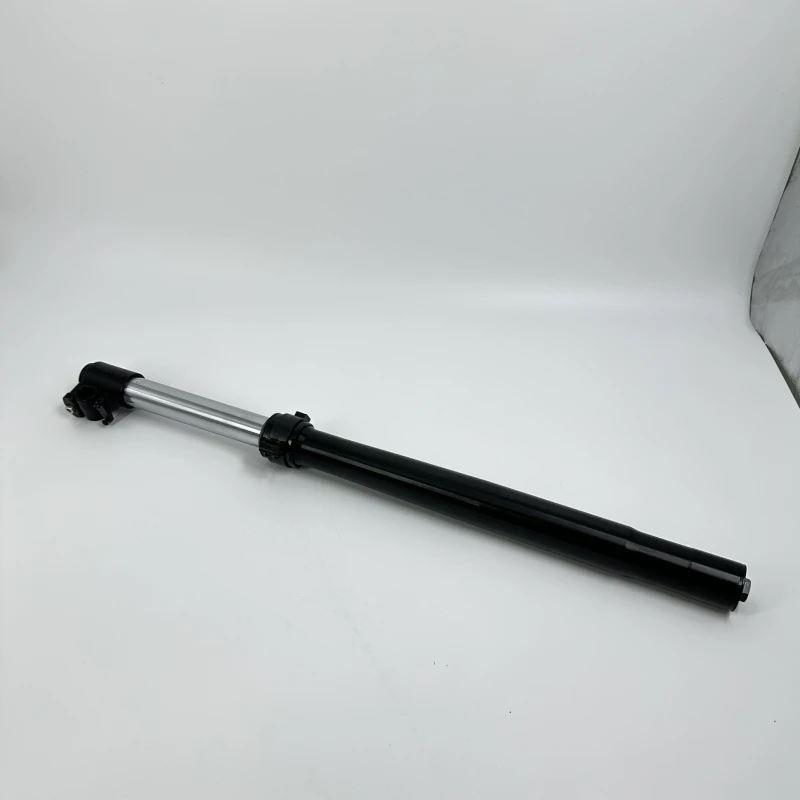 【並行輸入品】 Motorcycle FRONT FORK - WITH CNC BLACK CAP - RH - BLACK For MUTT Motorcycle Original Parts MPT-0984_1
