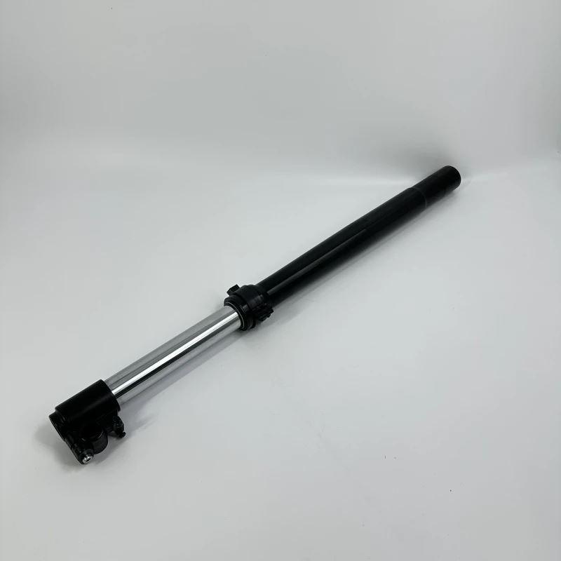【並行輸入品】 Motorcycle FRONT FORK - WITH CNC BLACK CAP - RH - BLACK For MUTT Motorcycle Original Parts MPT-0984_2