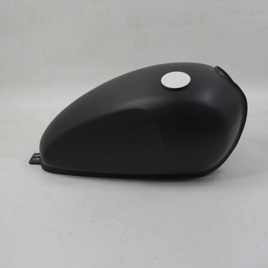 並行輸入品】 バイク用タンク - 12リットル マットブラック MUTTバイク 