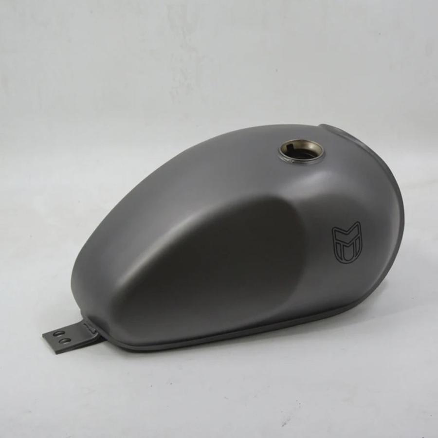 【並行輸入品】 バイクタンク-17リットル-チタングレー-250用MUTTバイクオリジナルパーツMPT-1526
