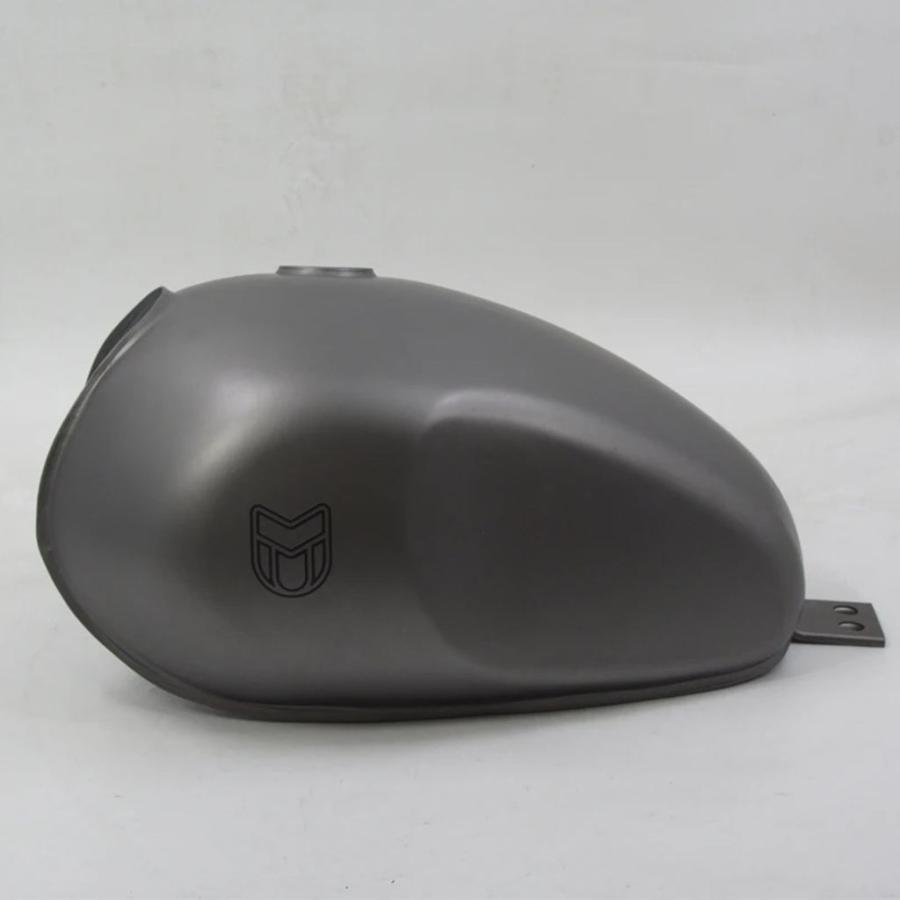 【並行輸入品】 バイクタンク-17リットル-チタングレー-250用MUTTバイクオリジナルパーツMPT-1526