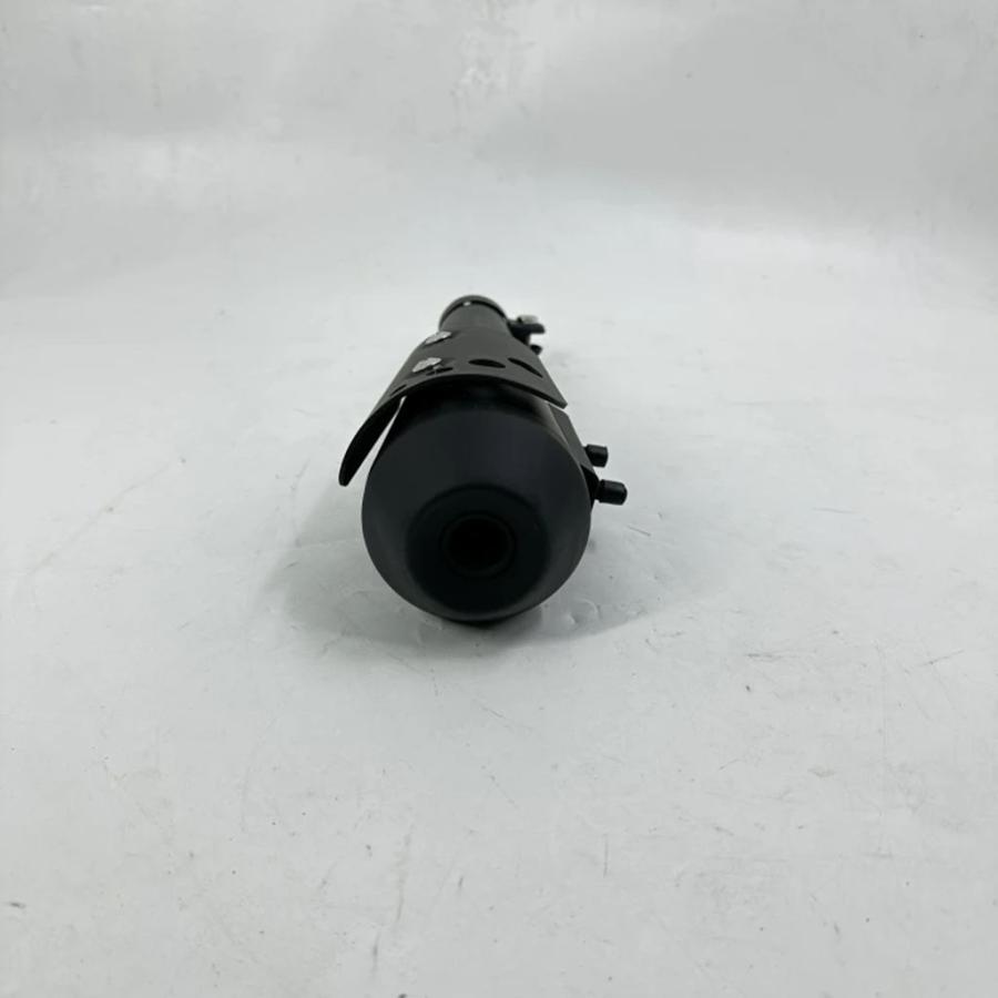 【並行輸入品】 バイク用エキゾーストサイレンサー - 静音 - LH - ブラック - ブラックガード付き MUTT バイク用 オリジナルパーツ MPT-0225_3