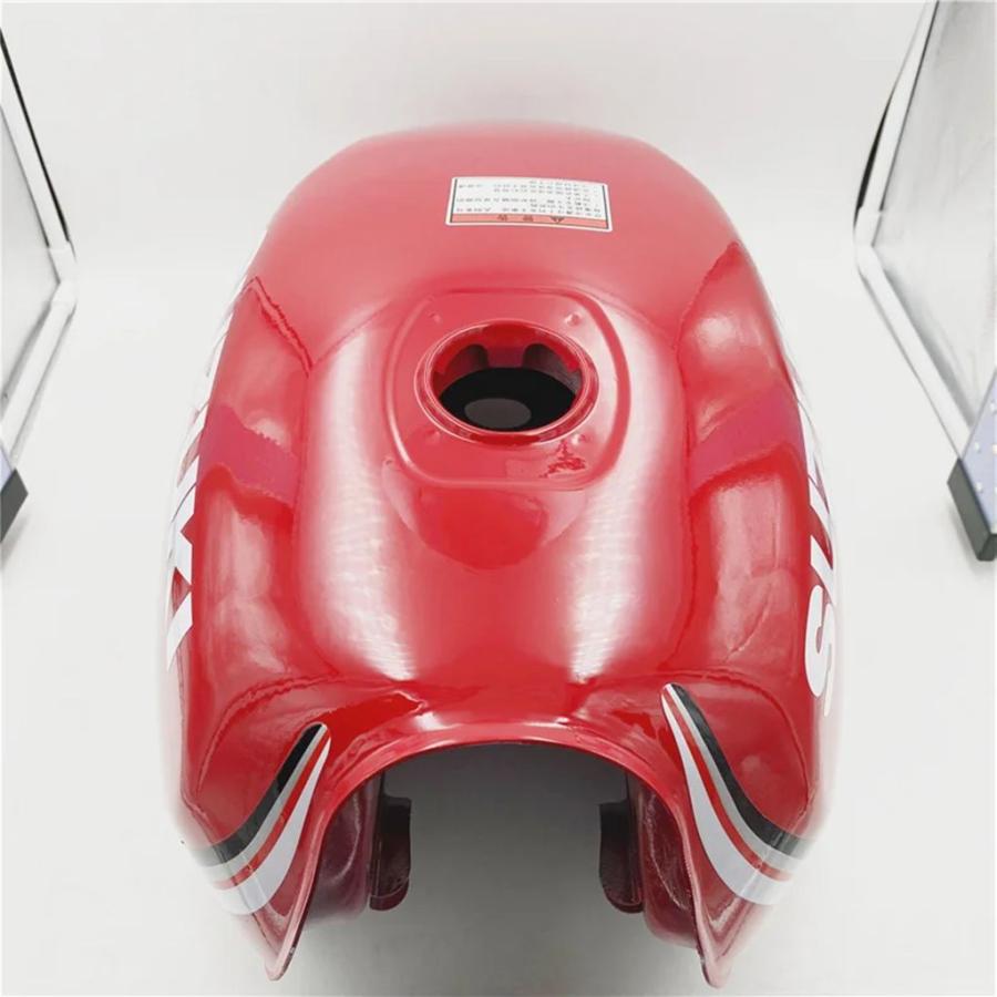 並行輸入品】 バイク赤燃料タンク Haojue スズキ Qingqj Qjmotor