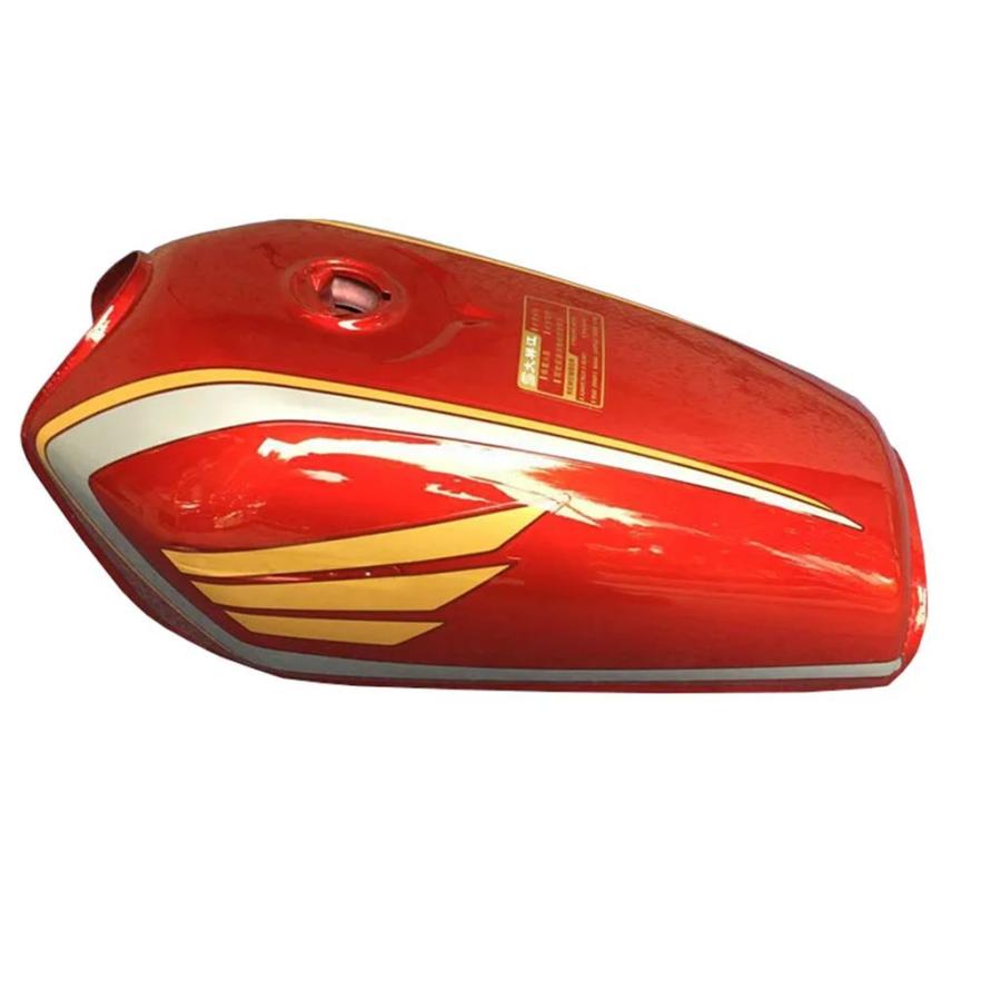 並行輸入品】 バイク燃料タンク ホンダ 赤 青 金属ガスボックス ダヤン