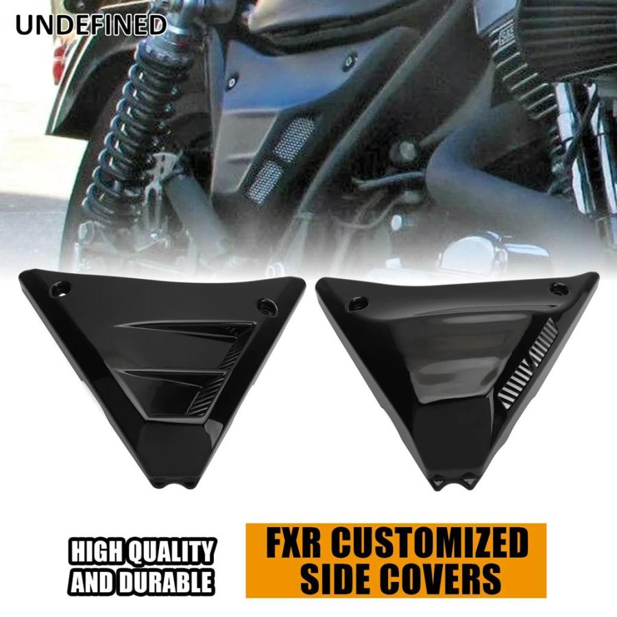 並行輸入品】 バイクトライアングルサイドバッテリーカバーハーレー