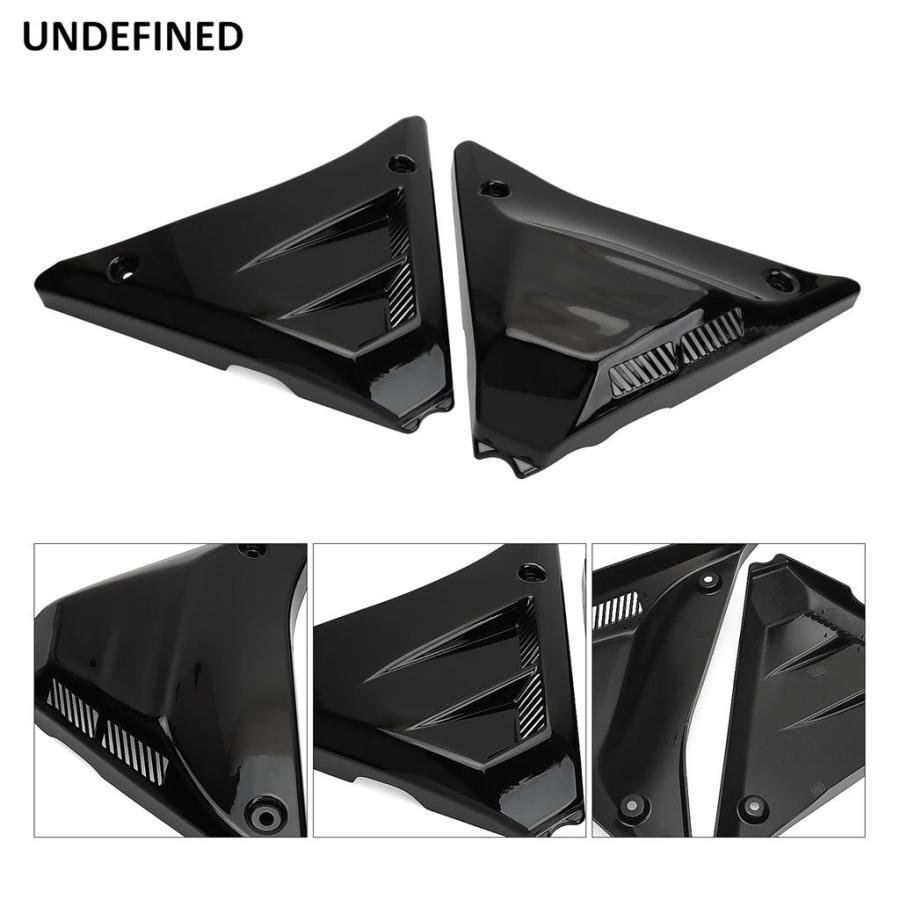 並行輸入品】 バイクトライアングルサイドバッテリーカバーハーレー
