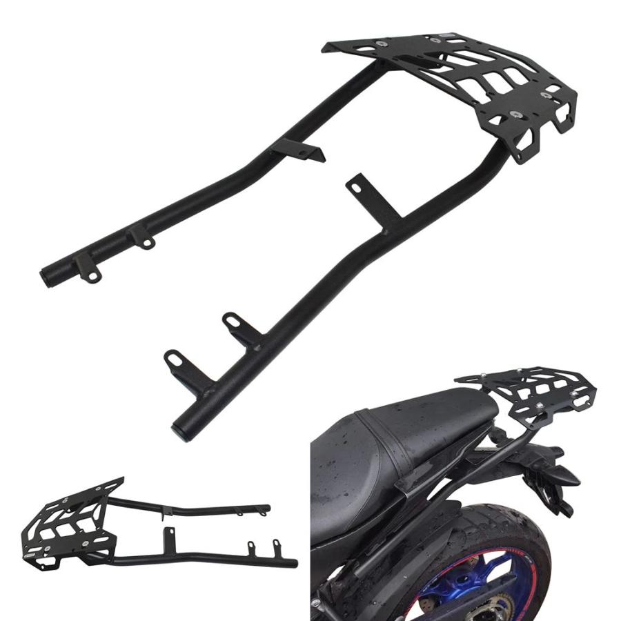 【並行輸入品】WaaseヤマハMT-15 MT15 MT-125 MT125 2019 2020 2021 2022リアキャリアキャリアケースサポートホルダーブラケット