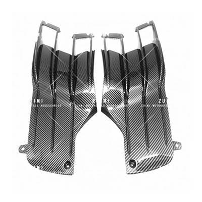 並行輸入品】 カーボンサイドエンジンセンターカバー ニーガード