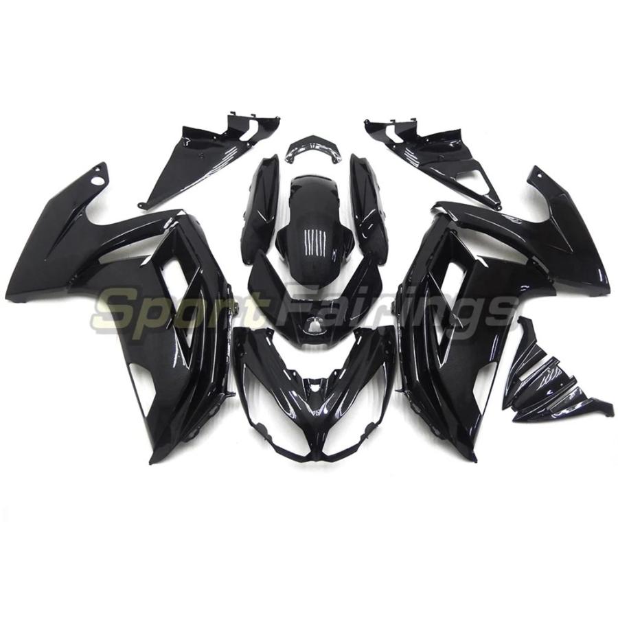 【並行輸入品】バイク 二輪フェアリングアクセサリーセット カスタムシェルカバー カワサキニンジャ650r ex650 ER-6F 2012 2013 2014 2015 2016_11