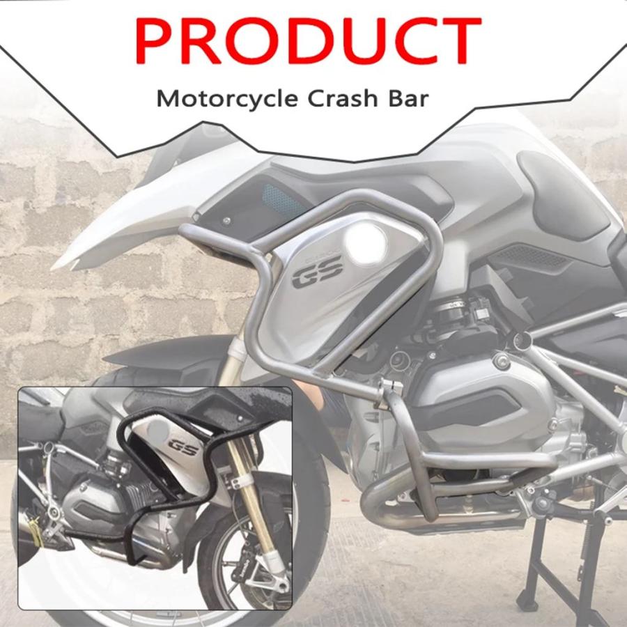 【並行輸入品】Bmw r1200gs r1200 gs r 1200gs r 1200 gs 2014-2017互換性バイク上部アンダーエンジンガード クラッシュバー_9