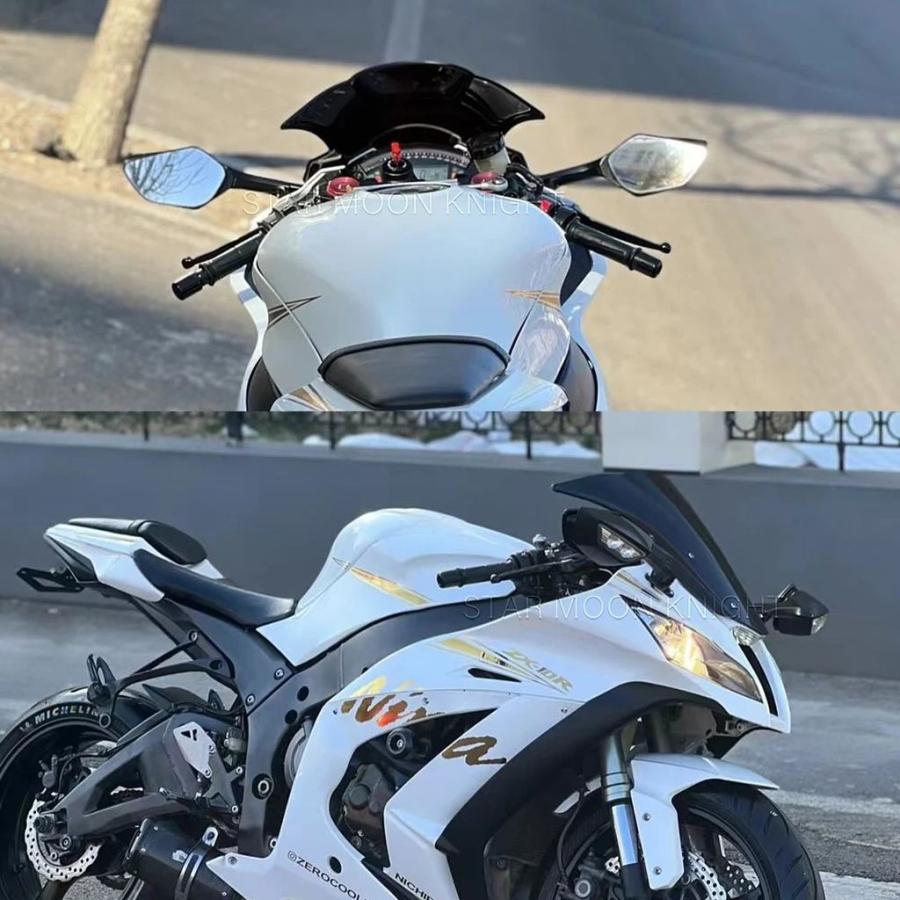 並行輸入品】バイクアクセサリー LED ウインカーサイドミラー付き