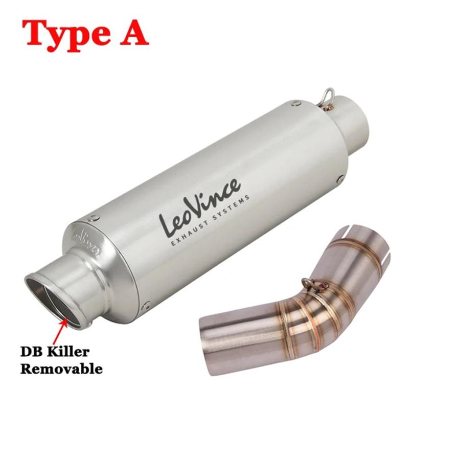 【並行輸入品】バイク排気 LeoVince エスケープスズキ V-ストローム 1000 1050 DL1050 DL1000 2014-202 カーボンマフラー DB キラーリンクパイプ_6