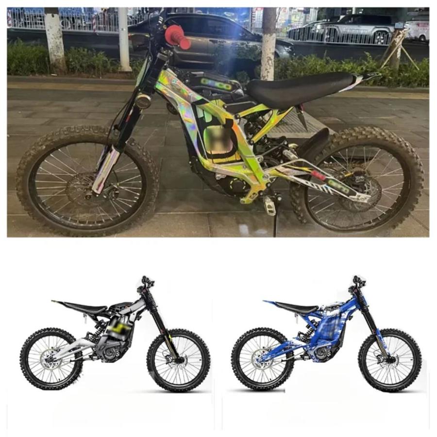 1/10スケール　オフロードレーサー　アルティマ　未使用　ステッカー付き 並行輸入品】電動オフロードバイクカスタムステッカーボディ装飾保護