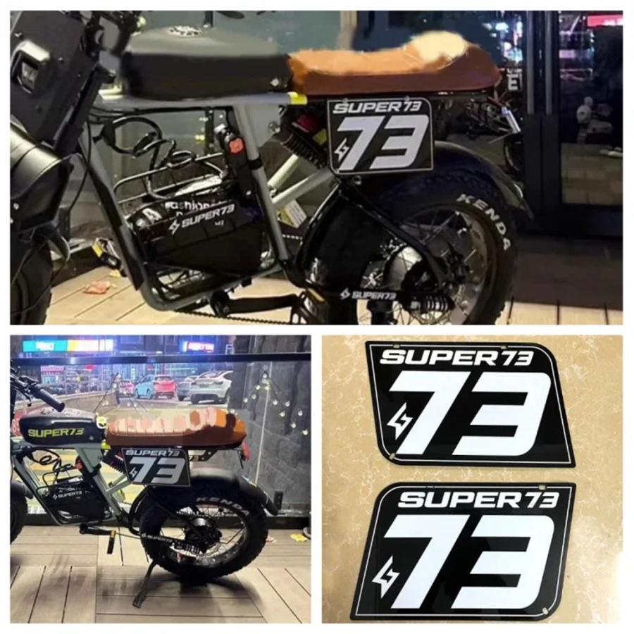 並行輸入品】電動自転車リア装飾プレートプレート汎用アクセサリー