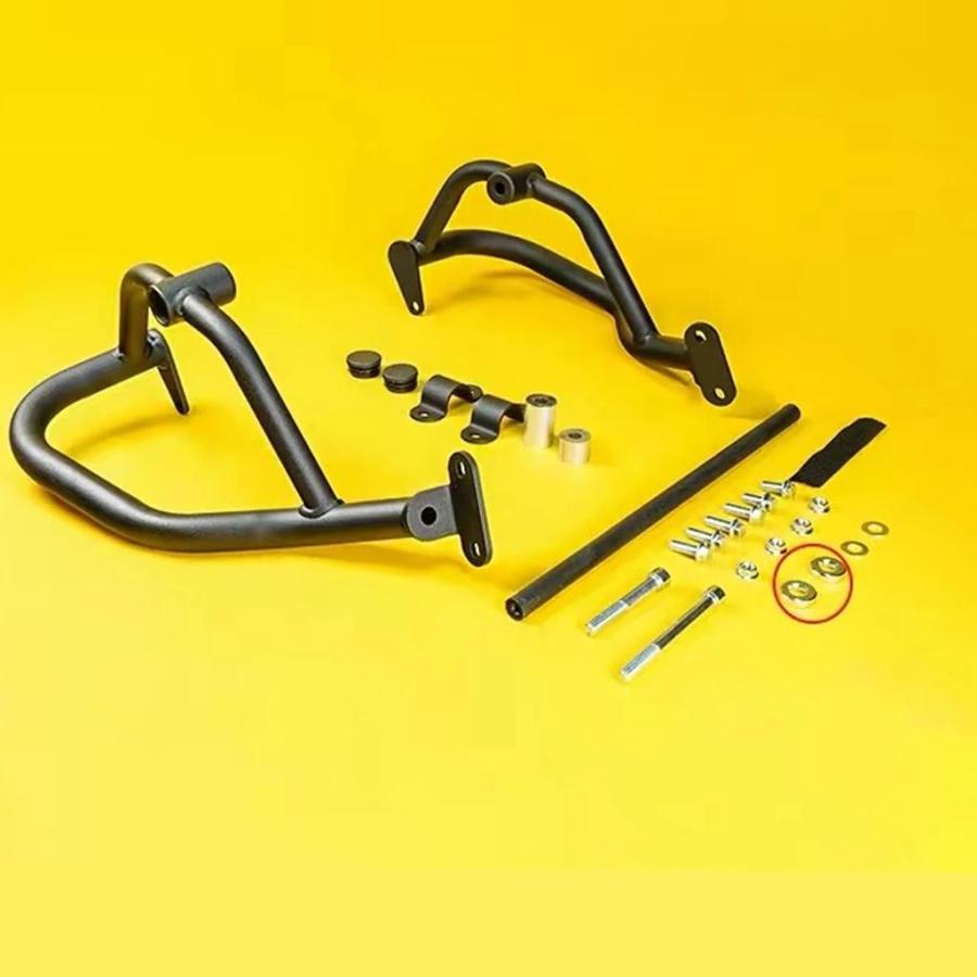 【並行輸入品】バイク 二輪バンパーバー エンジンガードプロテクター エンジンクラッシュバー cfmoto 450clc clc 450 clc450用保護バー_3