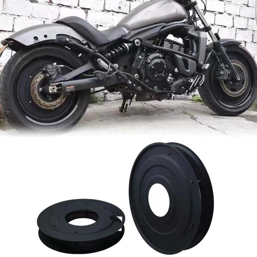 並行輸入品】バイク密閉ホイールハブカバーフロントリアホイール