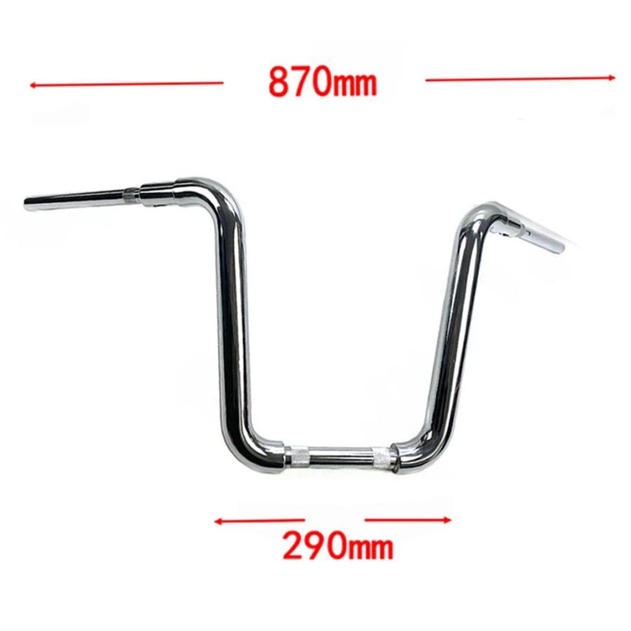 【並行輸入品】BMW R18用 バイクステアリングホイール 7/8インチ 22.2mm バイク 1-1/2インチ 38.1mm エイプハンドルバー 1インチ 25.4mm バー_6