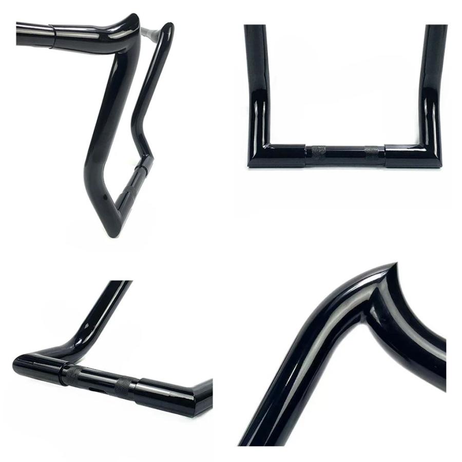 【並行輸入品】1-1/4 Motorcycle Custom Handlebar for Harley Softtail LOW Rider Fat boy street Bob Breakout XL 883 1200 Road King NIGHT ROD VRODの画像