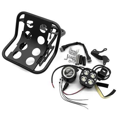 【並行輸入品】 バイクヘッドライト保護カバー グリル保護メッシュ ホンダct125 ハンターカブ125 2020 2021 2022 2023の画像