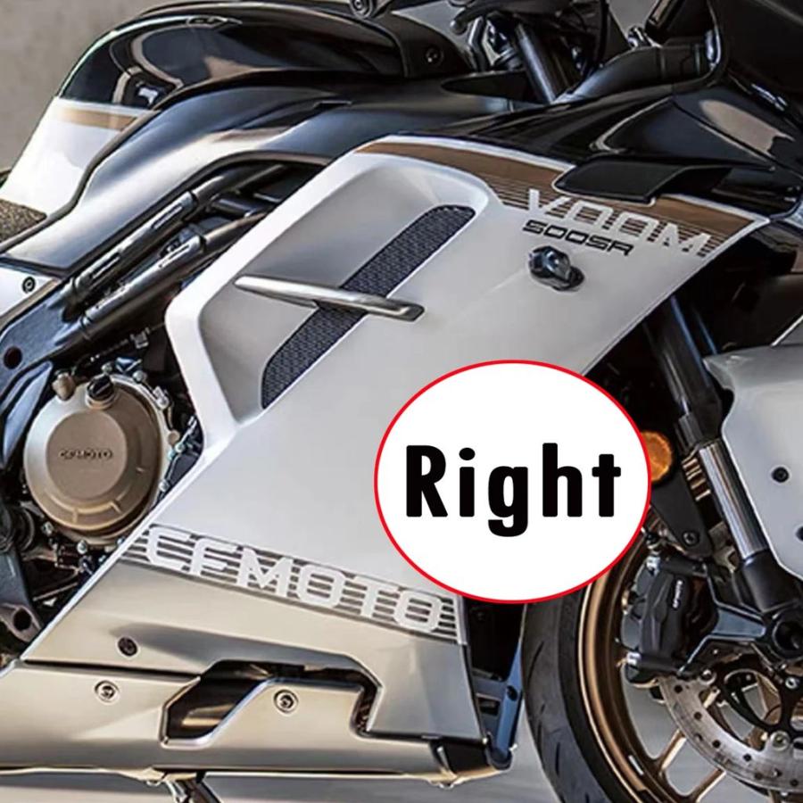 【並行輸入品】バイク 二輪ラジエーターガード オリジナルアクセサリー ディフューザーシェル cfmoto 500sr voom 500 srの画像