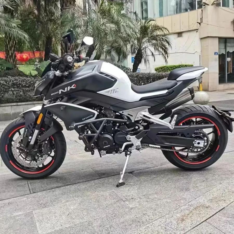 【並行輸入品】バイクバンパーアンチドロップバー保護フレームスプリング緩衝ビレット力バー CFMOTO 800NK NK800 NK 800の画像