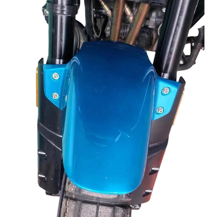【並行輸入品】バイク用フロントマッドガードウォータープレート オリジナルアクセサリー 450mt CF400-8/8a mt450の画像