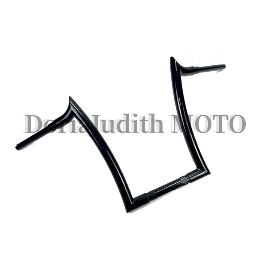 【並行輸入品】カスタムバイクホーンハンドルバー インドダークホース 1-1/2インチ 38mmの画像