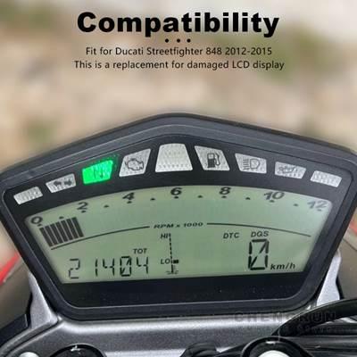 並行輸入品】 バイク用LCDディスプレイ スピードメーター 計器