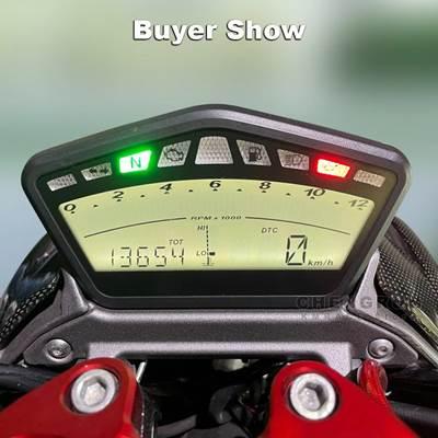 並行輸入品】 バイク用LCDディスプレイ スピードメーター 計器