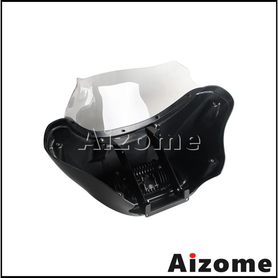 【並行輸入品】バイクヘッドライトフェアリング LEDヘッドライト クラブスタイルマスク ハーリーソフトテールファットボブ114 fxfbs 2018-2021 fxfb 19 19