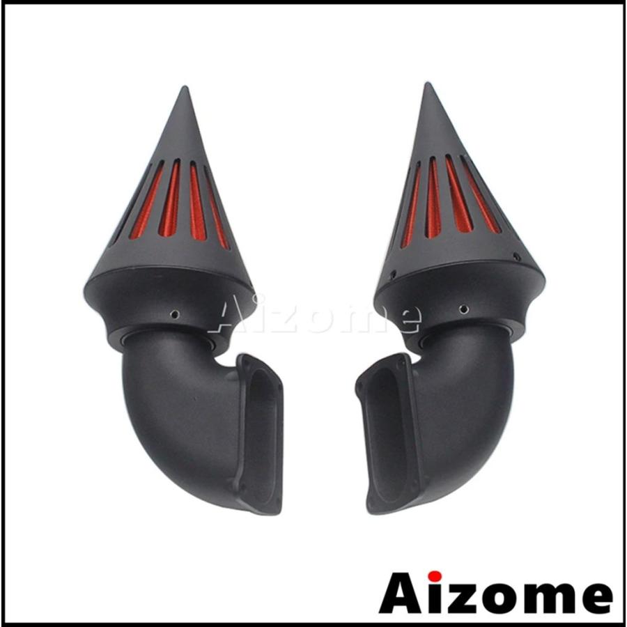 【並行輸入品】Suzukiブルバード1800 m109 m109r 全年間バイクアクセサリー用デュアルスパイクフィルター コーンアルミニウムエアフィルター_5