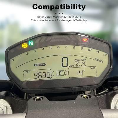 【並行輸入品】 バイク用LCDディスプレイ スピードメーター アクセサリー ドゥカティモンスター用スクリーン821 2014 2015 2016 2017 2018_4
