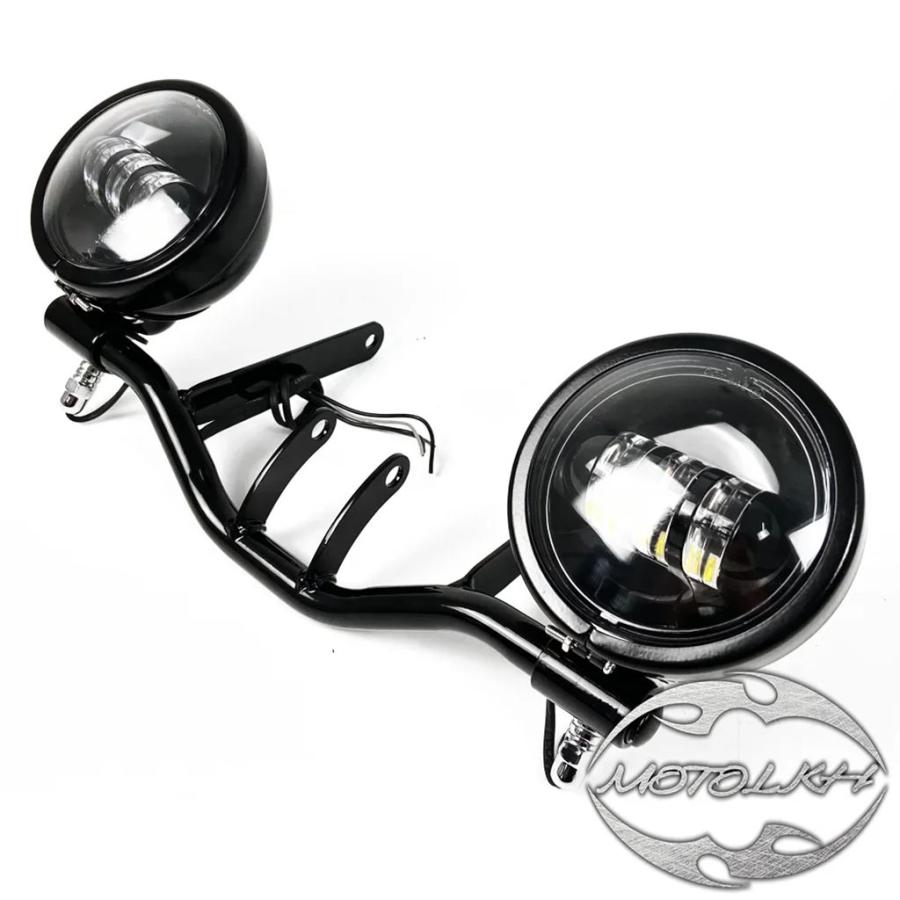 並行輸入品】LED補助フォグランプキット ハーレーフラストfxsts 1340