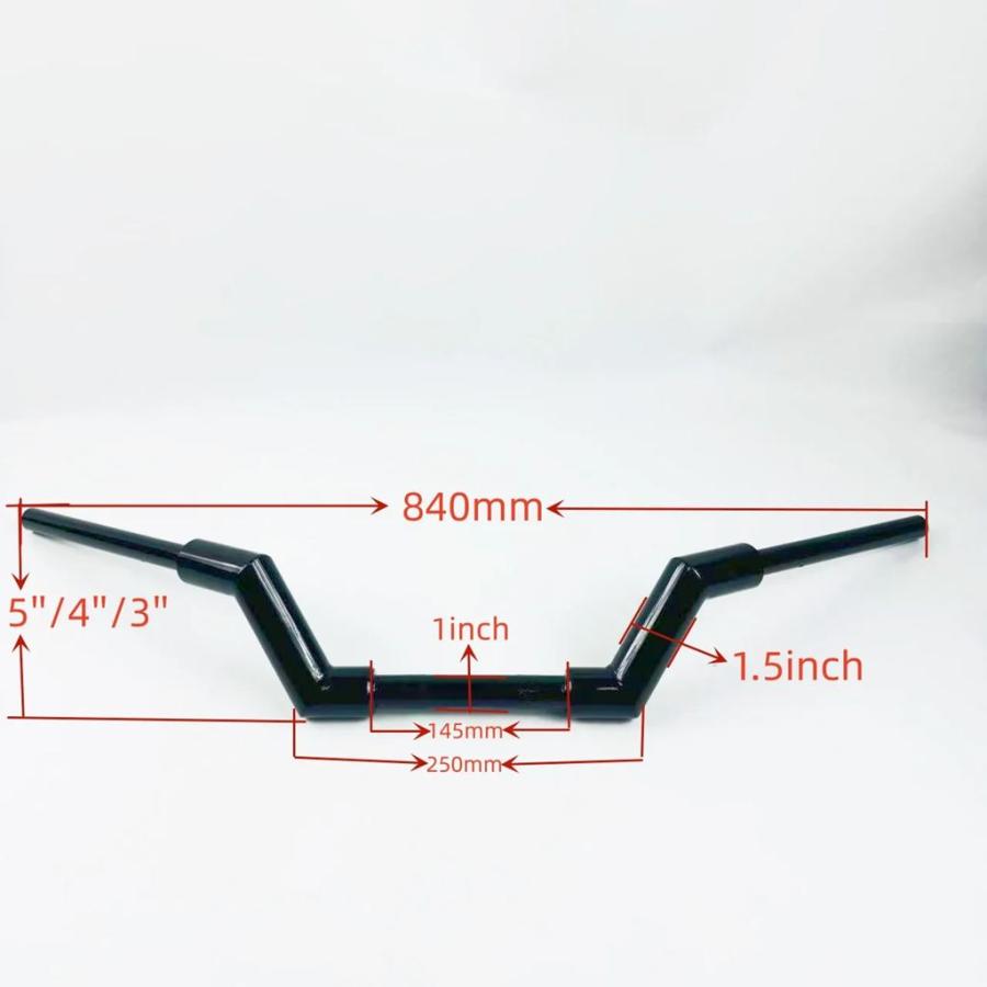 【並行輸入品】バイク 1.5 ''エイプハンガーハンドルバーハーレースポーツスター S1250 RH1250S 1250 ナイトスター 975 RH975S_2