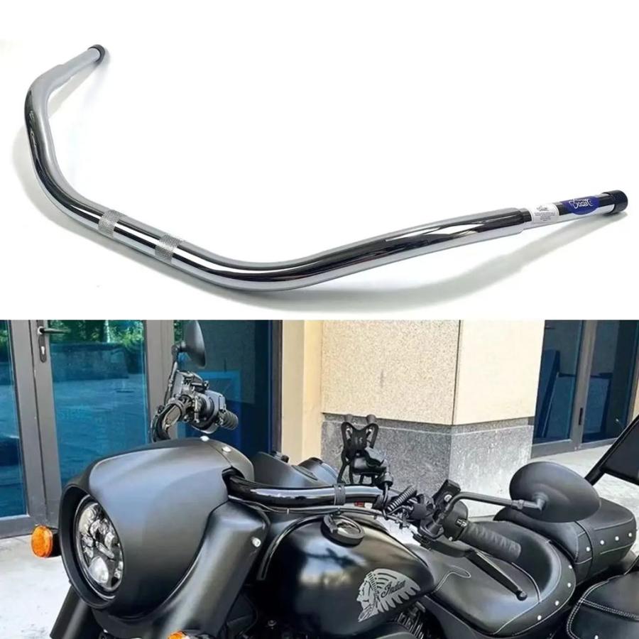 並行輸入品】バイク 1-1/4 インチビーチハンドルバーインディアン