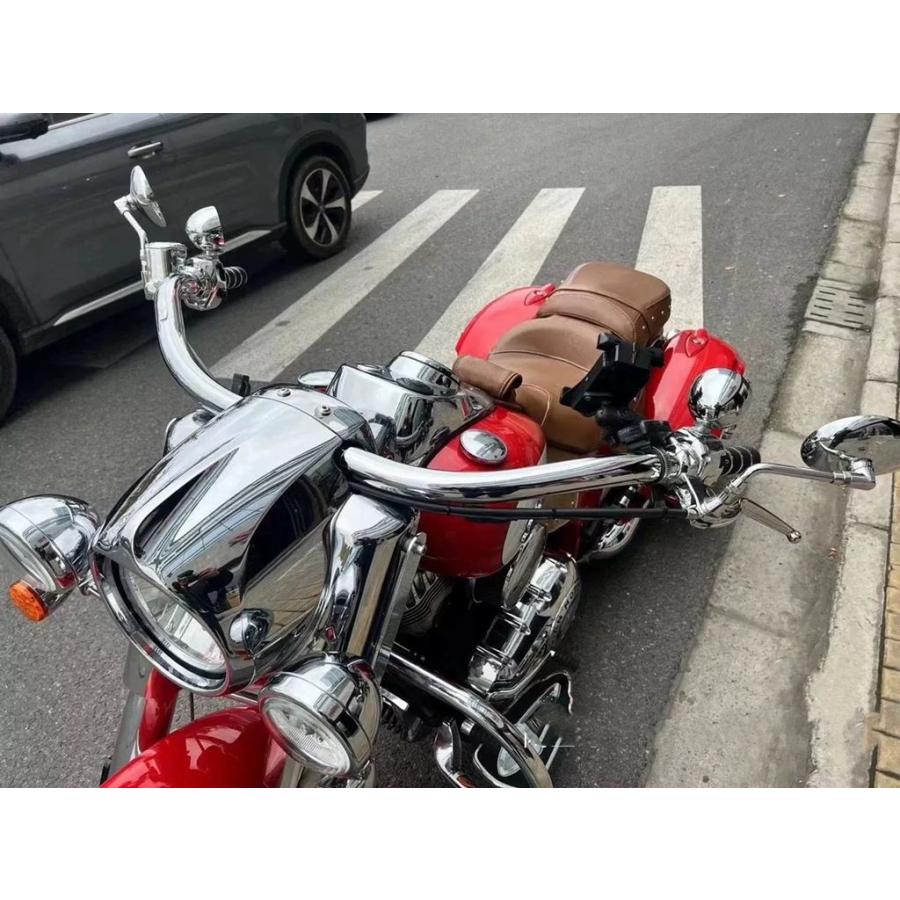 並行輸入品】バイク 1-1/4 インチビーチハンドルバーインディアン