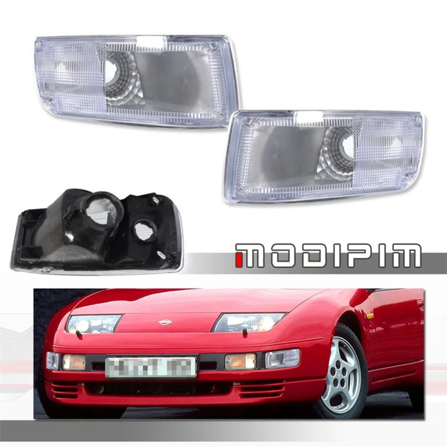 並行輸入品】フロントバンパーサイドマーカーウインカーライト 日産