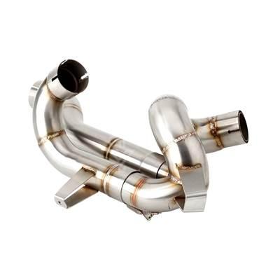 【並行輸入品】 バイクエキゾーストサイレンサー マルチストラーダv4 s v4s ピークエスケープ用スリップオンパイプ 2021 2022の画像