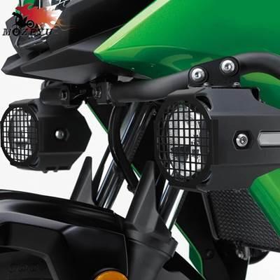 Kawasaki フォグライト 並行輸入品】 カワサキヴェルシスバイク 二輪フォグライトプロテクター