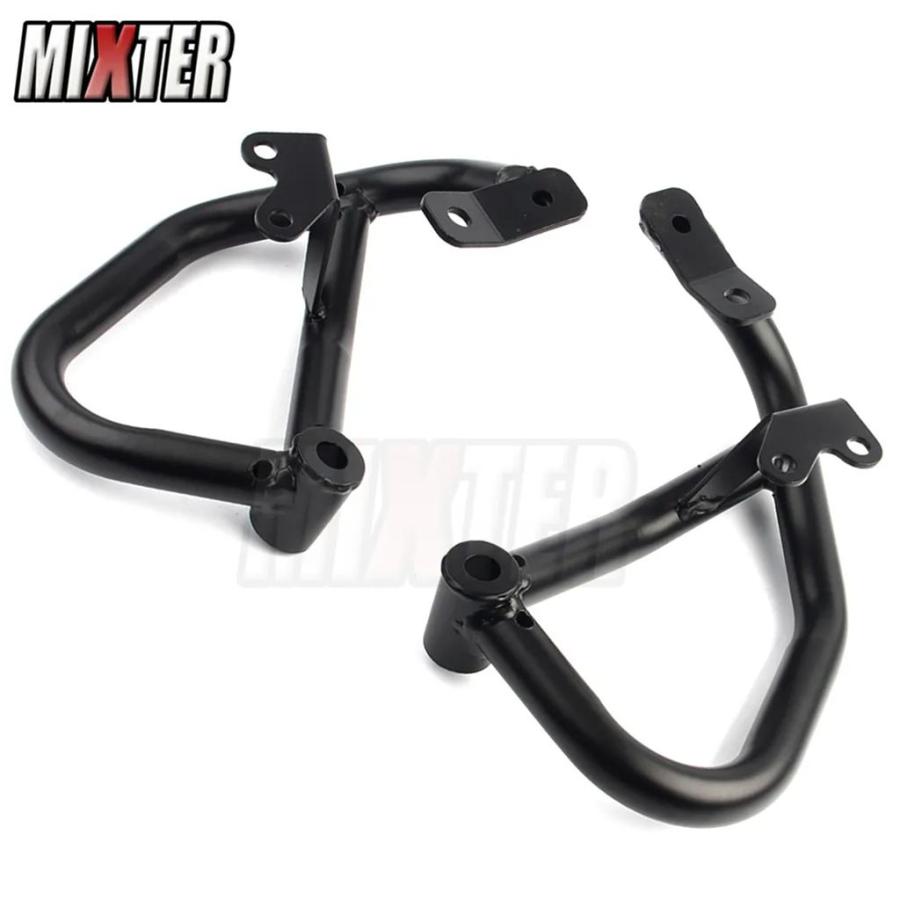 【並行輸入品】ヤマハトレーサーmt07 fz07 MT-07-FZ-07 mt 07用自動二輪車 二輪フロントロワークラッシュバー 発動機ひな型防御すること