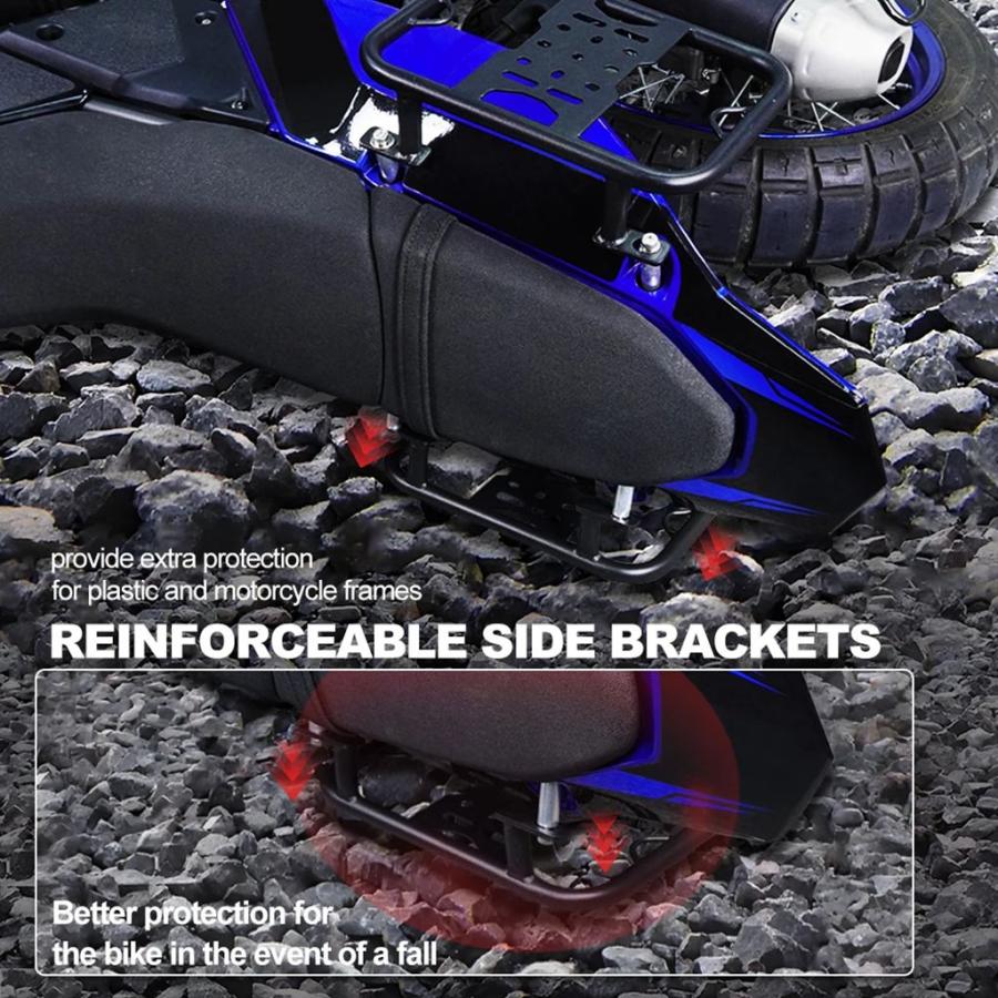 【並行輸入品】バイクサドルバッグサポートバーブラケットサイドパニアラック Ducati ムルティストラーダ V4 / V4S / V4 RS / V4 パイクスピー??ー??/V4