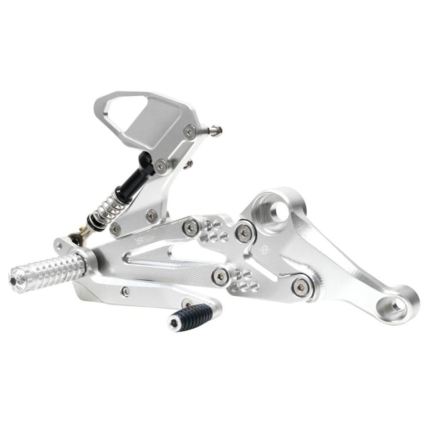 【並行輸入品】Aprilia RS660/Tuono660 2021 2022 2023 2024 2025用 バイクCNC調整式リアセット フットレストの画像