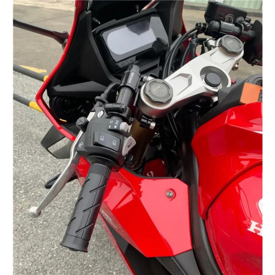 【並行輸入品】MOTO-TRON バイク CNC ハンドルバークリップオンフォークハンドルバークリップオンホンダ CBR650R 2019-2020-2021-2022-2023 2024 2025_7